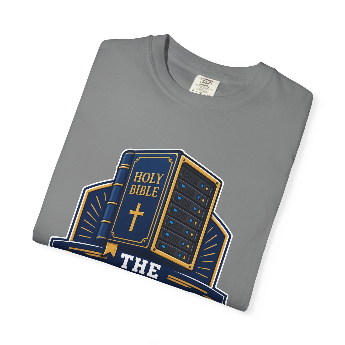 Dad-A-Base Christian T-Shirt — "The Dad-A-Base" Bible & Dad Jokes Design