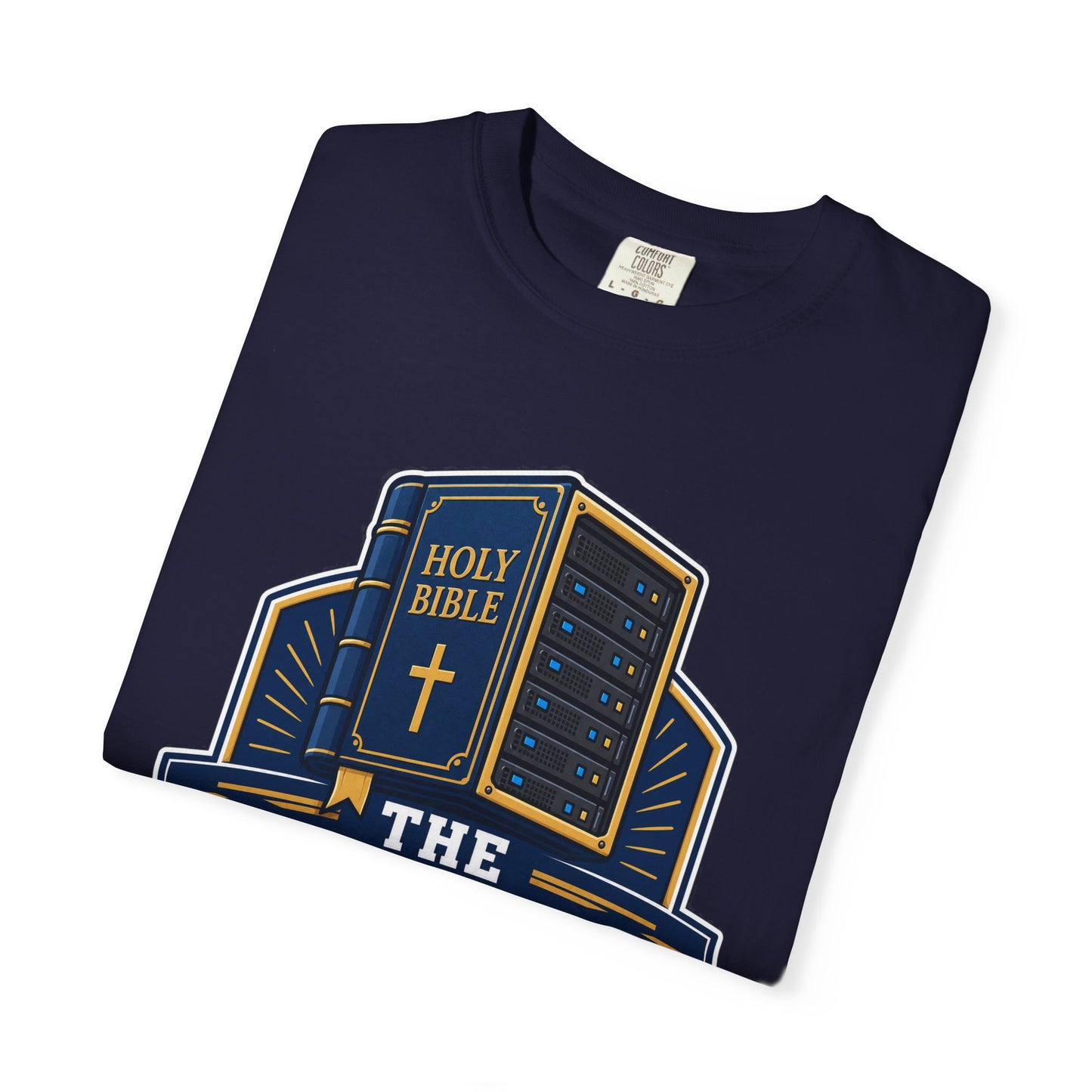 Dad-A-Base Christian T-Shirt — "The Dad-A-Base" Bible & Dad Jokes Design