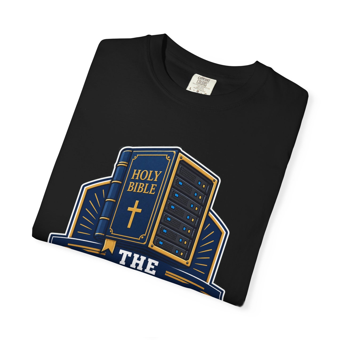 Dad-A-Base Christian T-Shirt — "The Dad-A-Base" Bible & Dad Jokes Design