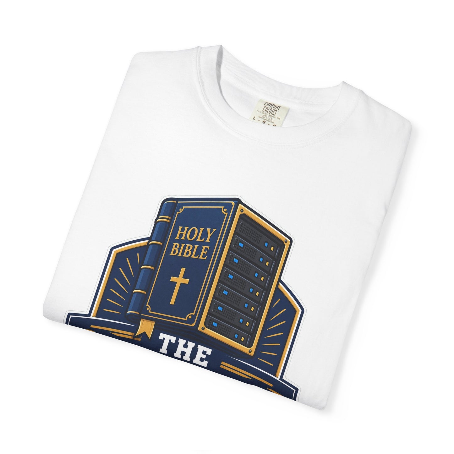 Dad-A-Base Christian T-Shirt — "The Dad-A-Base" Bible & Dad Jokes Design
