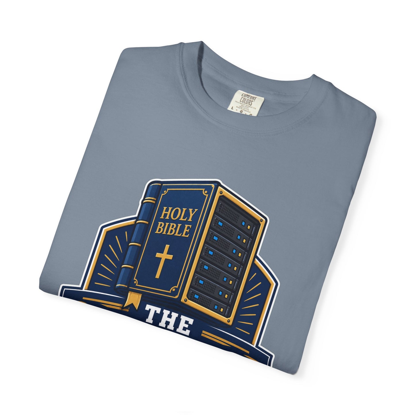 Dad-A-Base Christian T-Shirt — "The Dad-A-Base" Bible & Dad Jokes Design