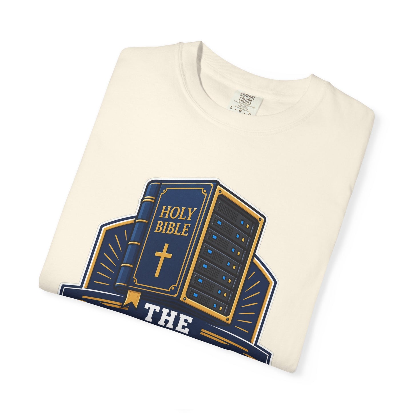 Dad-A-Base Christian T-Shirt — "The Dad-A-Base" Bible & Dad Jokes Design