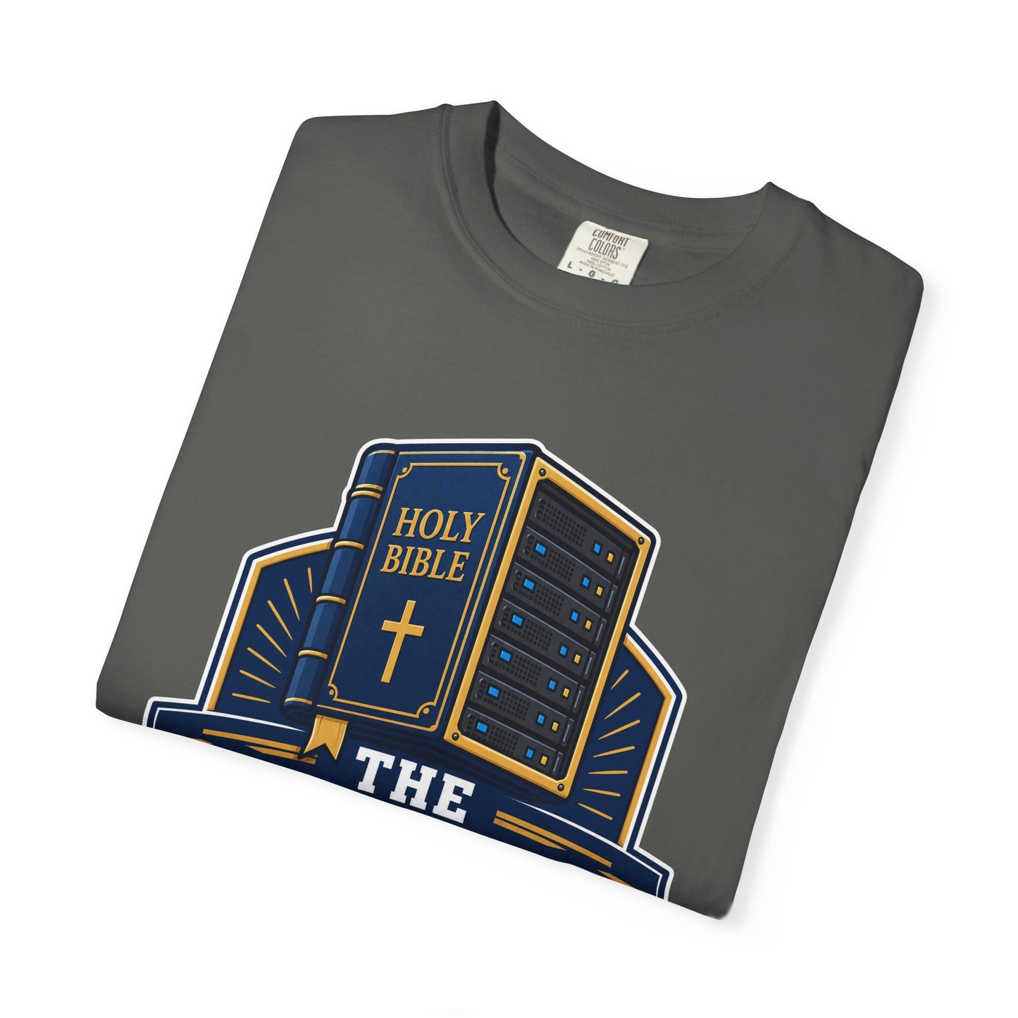 Dad-A-Base Christian T-Shirt — "The Dad-A-Base" Bible & Dad Jokes Design