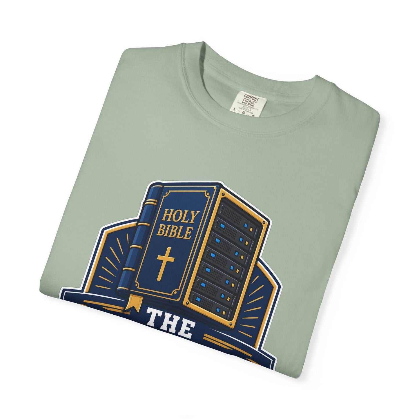 Dad-A-Base Christian T-Shirt — "The Dad-A-Base" Bible & Dad Jokes Design